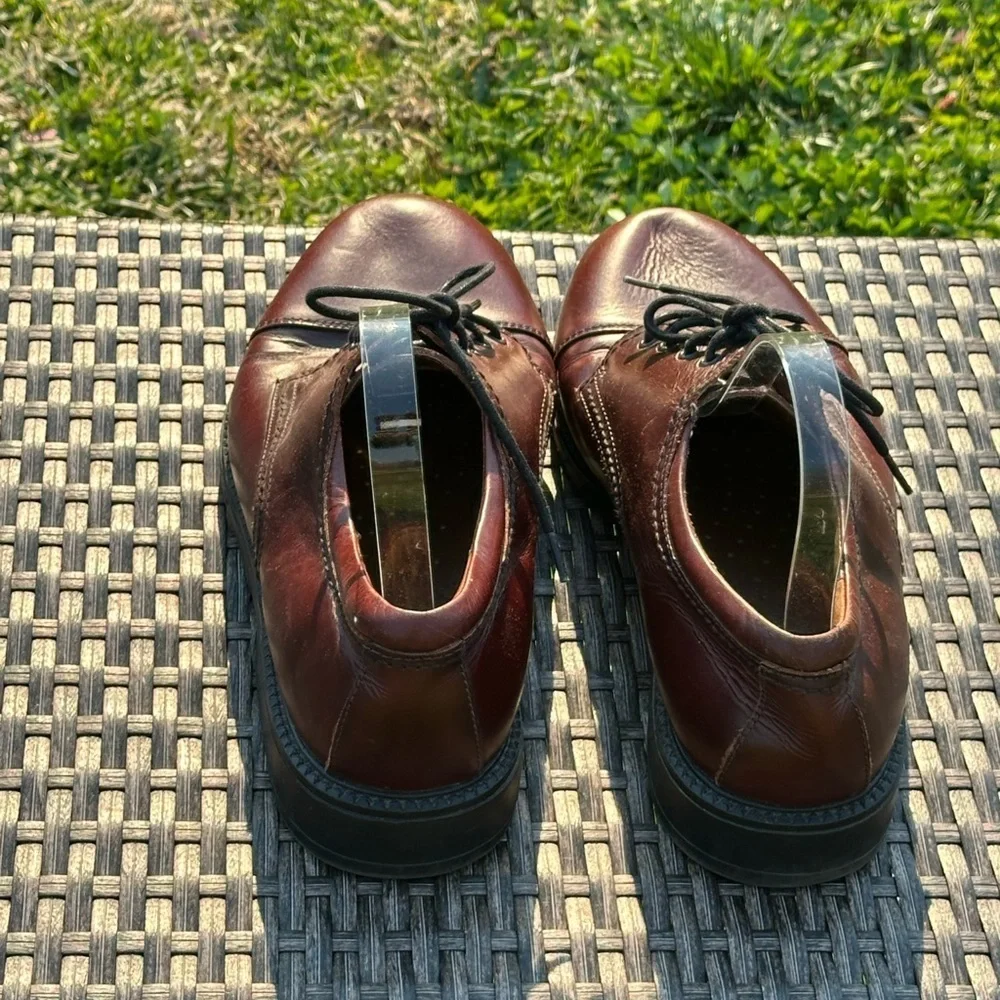Dockers Brown Leather Oxfords